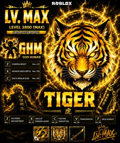 LV max + GHM + Tiger ( acount pending hotmail ,unfaceid , backsec ,)